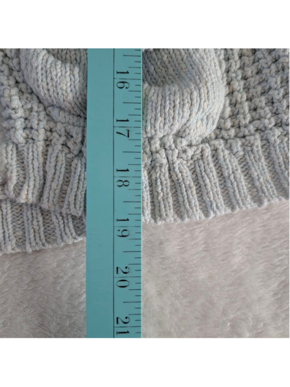 Esby Ashley Cloud Cotton Waffle Knit Cardigan Small - Picture 6 of 9